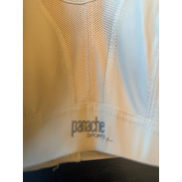 Panache Sport Non-Wired Sports Bra 5021 UK/USA 34C Beige Stretch Fabric - Picture 2 of 4